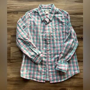 Crewcuts Pink and Blue Checkered Shirt